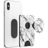 PopSockets PopWallet Plus - Dove White Marble