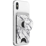 PopSockets PopWallet Plus - Dove White Marble