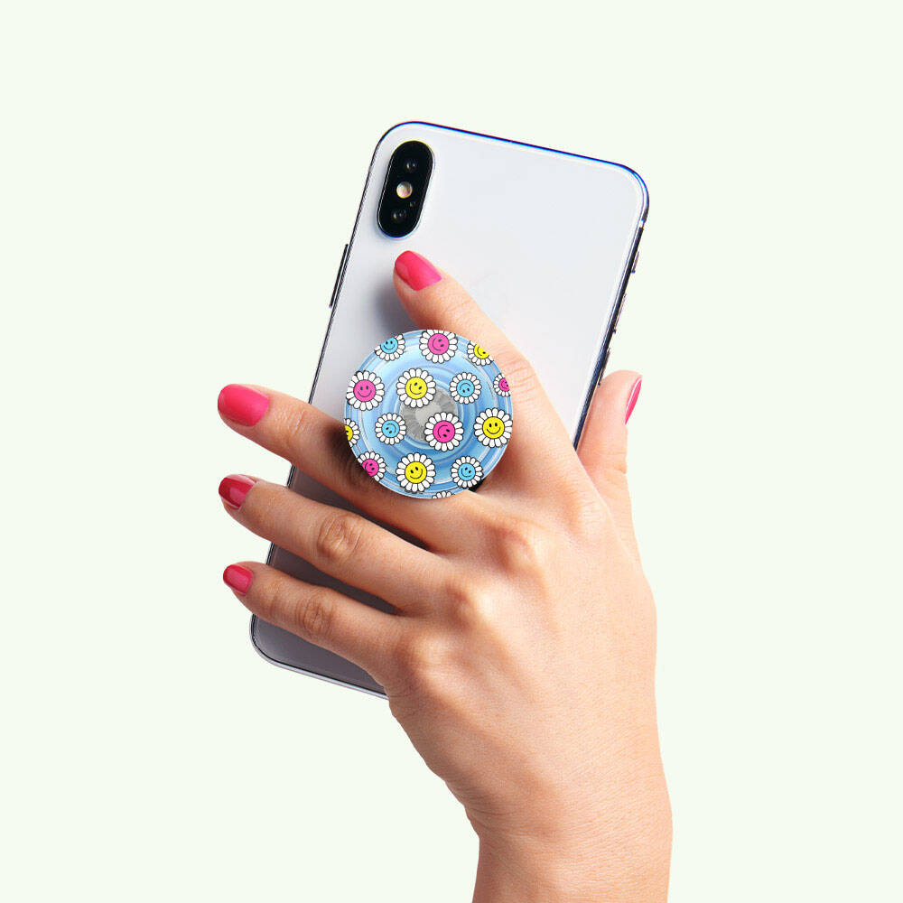 PopSockets Translucent Kawaii Daisies Grip