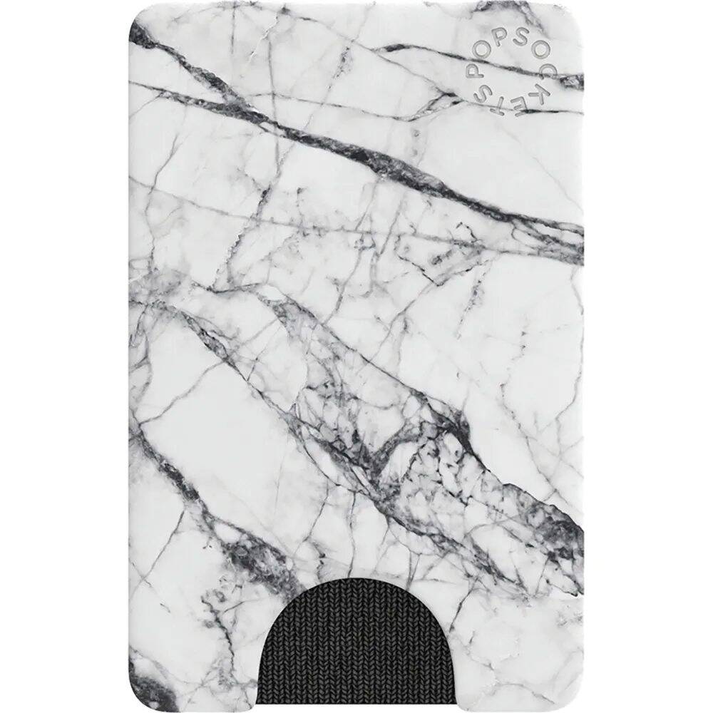 PopSockets PopWallets - White Marble