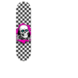 Powell Peralta Skateboard Grip Tape - Ripper Checker White