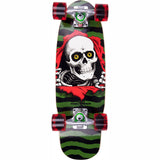 Powell Peralta Micro Mini Ripper Complete Cruiser Skateboard - Olive 7.5"