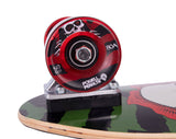 Powell Peralta Micro Mini Ripper Complete Cruiser Skateboard - Olive 7.5"