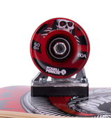 Powell Peralta Mini Cab Dragon Complete Cruiser Skateboard - Red 8"