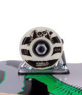 Powell Peralta Ripper One Off Complete Skateboard - Silver/Green 8"