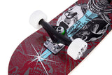 Powell Peralta Skull & Sword One Off Complete Skateboard - Burgundy 7.5"
