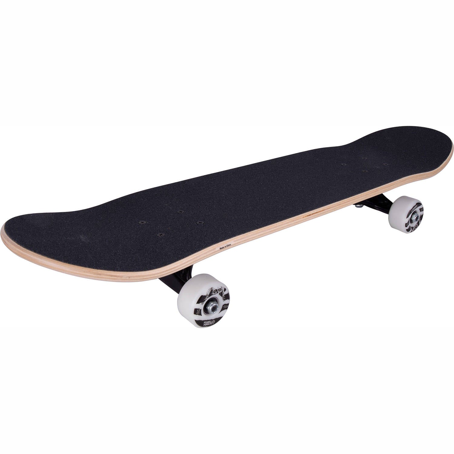 Powell Peralta Skull & Sword One Off Complete Skateboard - Burgundy 7.5"