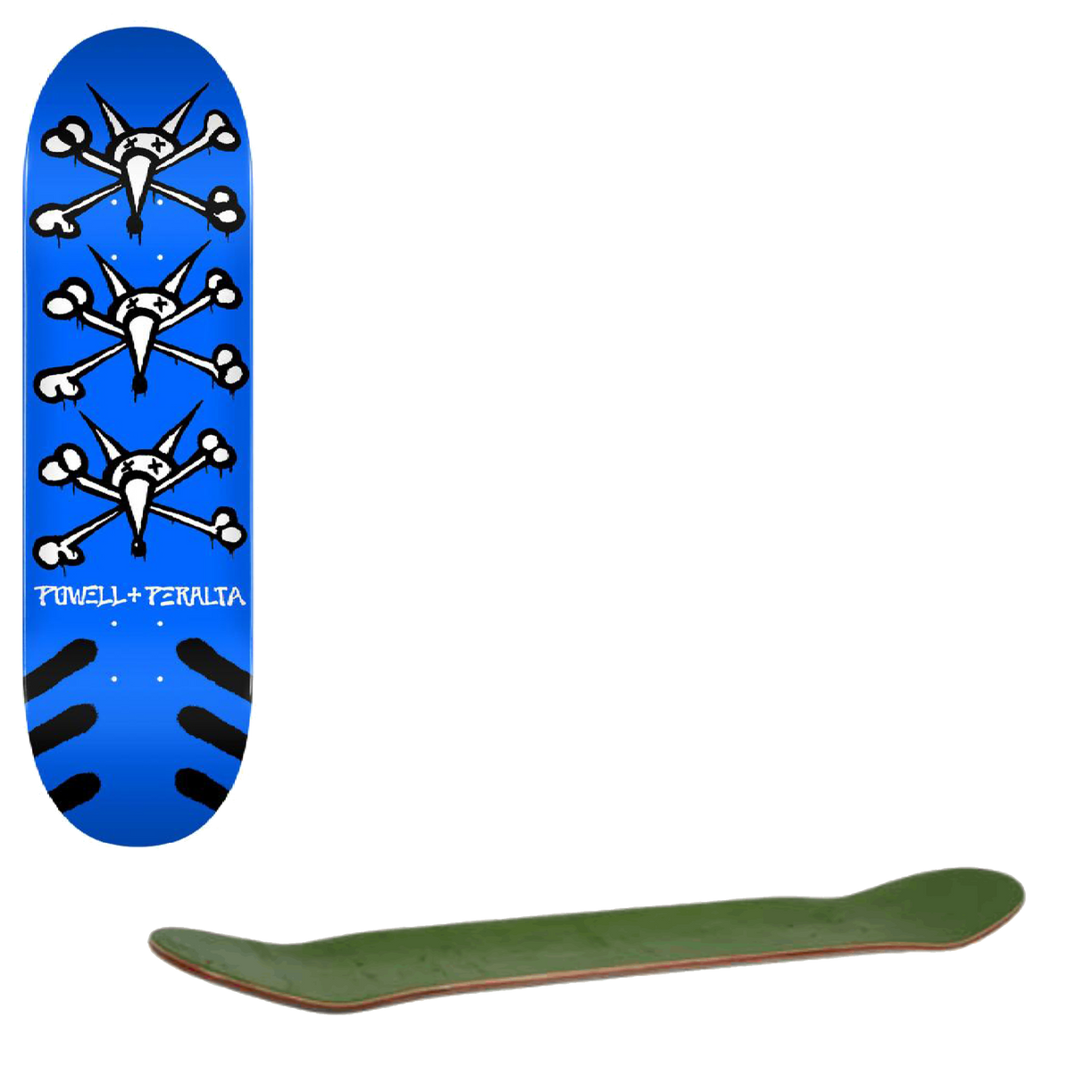 Powell Peralta Vato Rats Skateboard Deck - Royal 8"