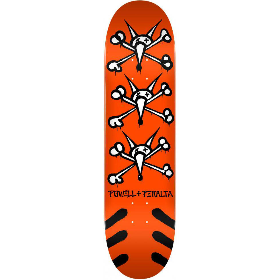 Powell Peralta Vato Rats Skateboard Deck - Orange 8.25"