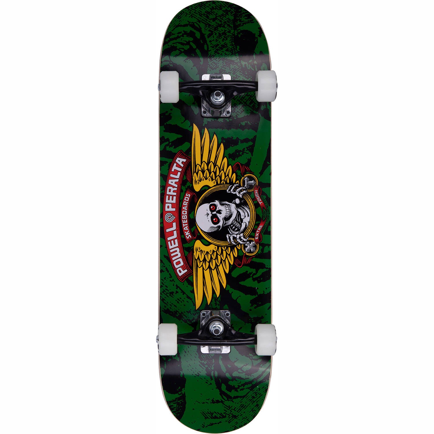 Powell Peralta Winged Ripper Complete Skateboard - Green 8"
