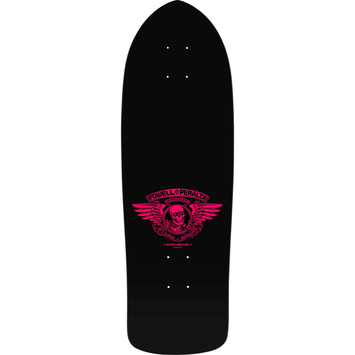Powell Peralta Bones Brigade Series 14 Blacklight Edition Skateboard Deck - Guerrero 9.75"