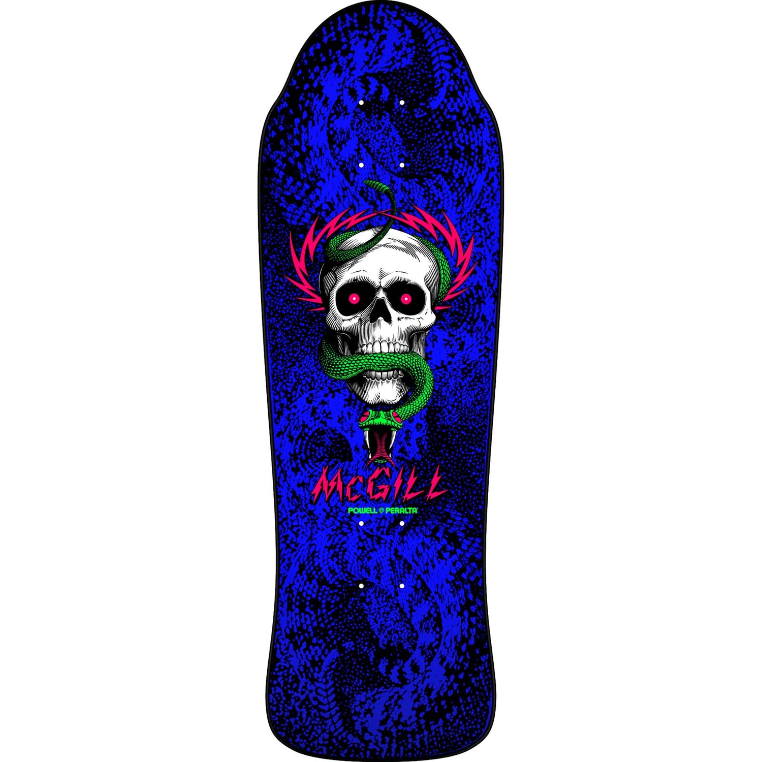 Powell Peralta Bones Brigade Series 14 Blacklight Edition Skateboard Deck - McGill 9.90"