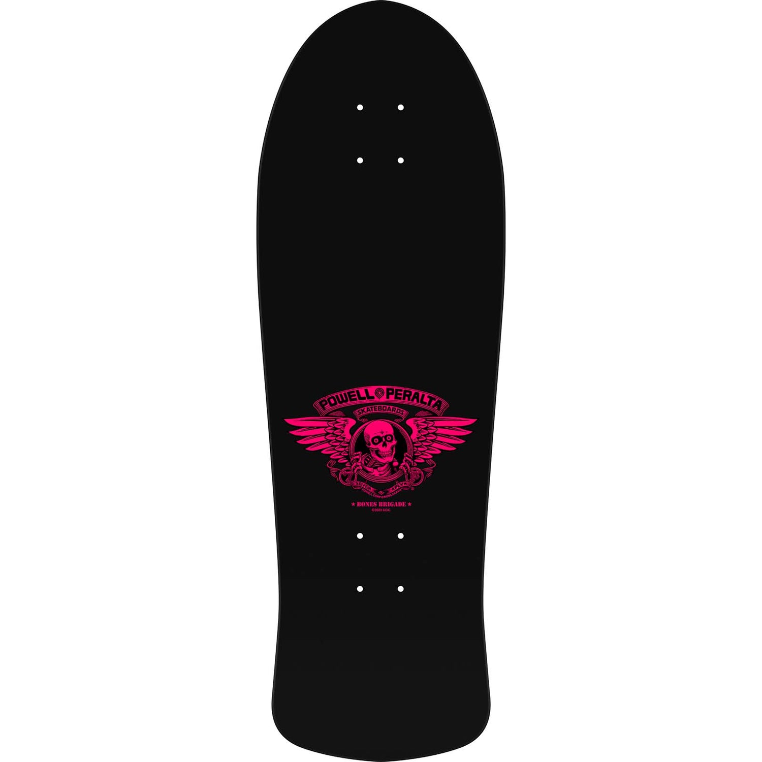 Powell Peralta Bones Brigade Series 14 Blacklight Edition Skateboard Deck - Mountain 9.90"
