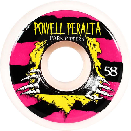 Powell Peralta Park Ripper Skateboard Wheels (Pack of 4) - 58mm