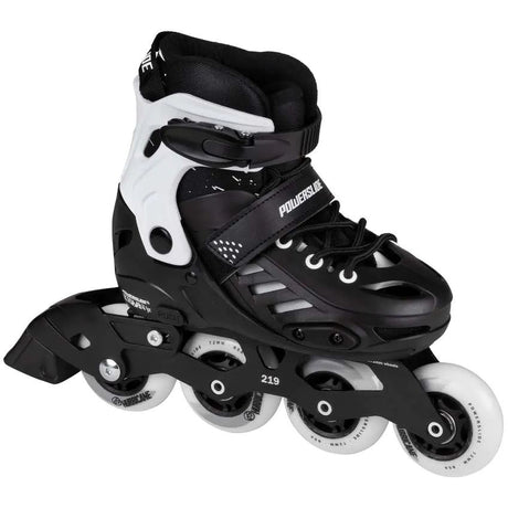 Powerslide Khaan Junior SQD Adjustable Inline Skates - Black