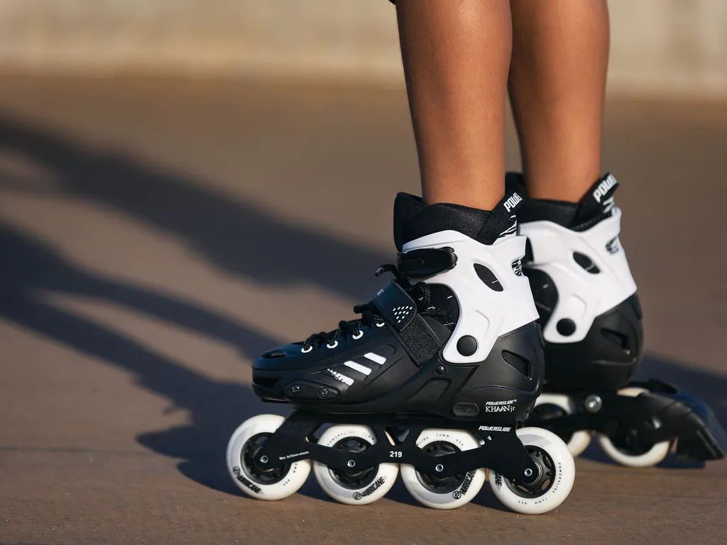 Powerslide Khaan Junior SQD Adjustable Inline Skates - Black