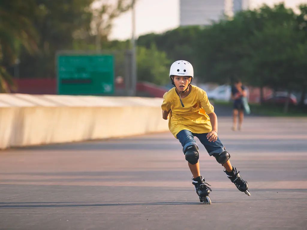 Powerslide Khaan Junior SQD Adjustable Inline Skates - Black