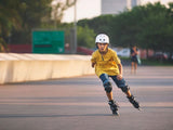 Powerslide Khaan Junior SQD Adjustable Inline Skates - Black