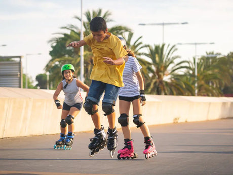 Powerslide Khaan Junior SQD Adjustable Inline Skates - Black