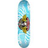 Powell Peralta Winged Ripper Skateboard Deck - Blue/White 8"