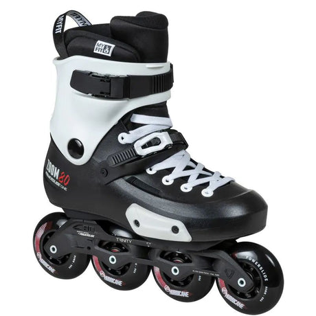 Powerslide Zoom Pro 80 Urban Skates - Black/White
