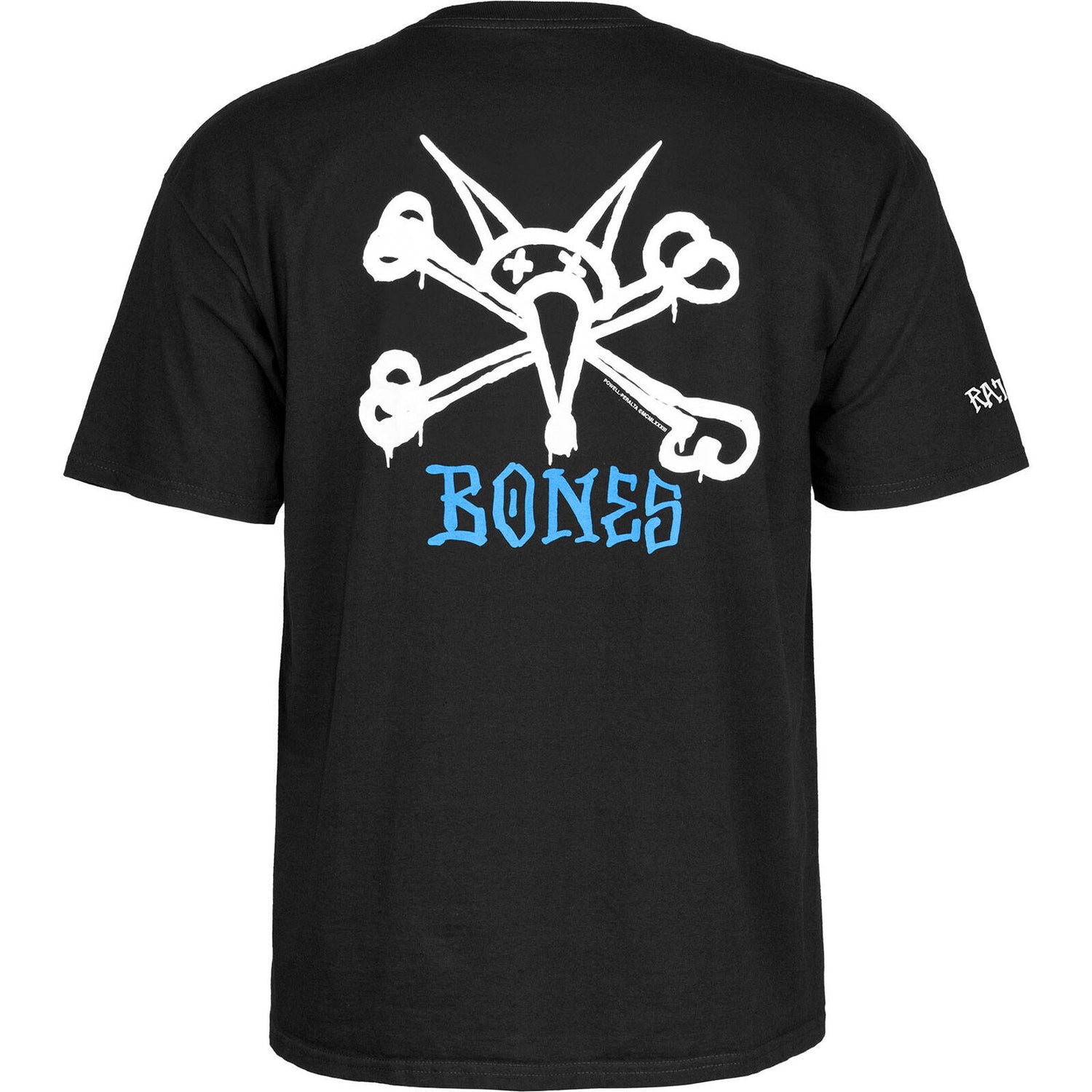Powell Peralta Rat Bones T Shirt - Black