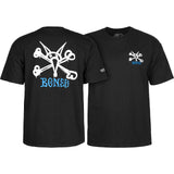 Powell Peralta Rat Bones T Shirt - Black