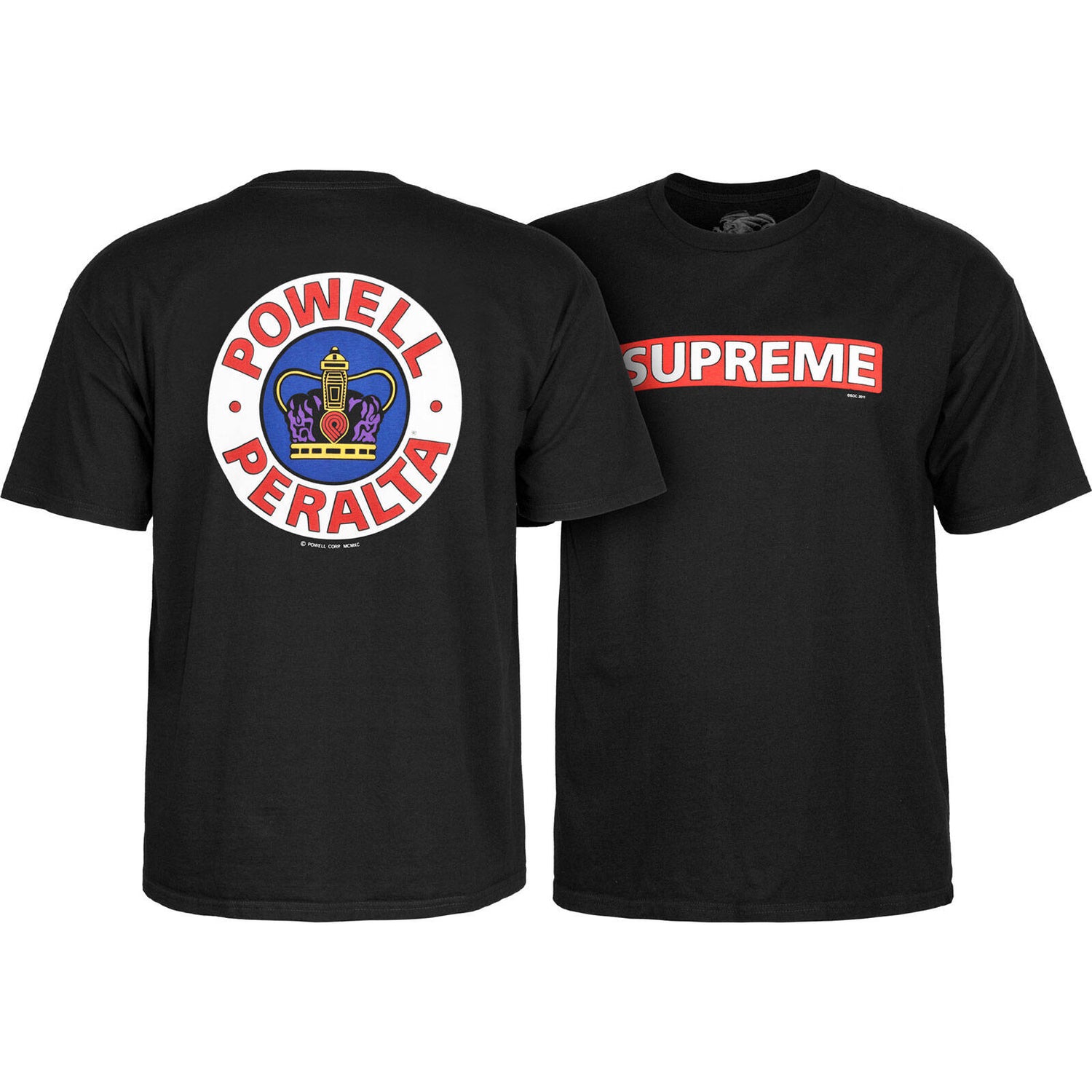 Powell Peralta Supreme T Shirt - Black