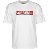 Powell Peralta Supreme T Shirt - White