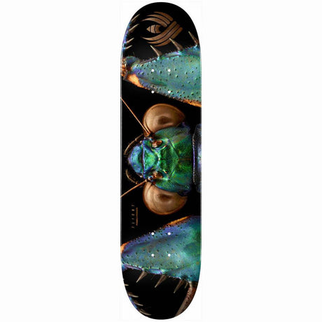 Powell Peralta Levon Biss Iridescent Bark Mantis #245 Skateboard Deck - Multi 8.75''