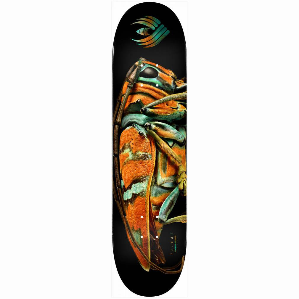 Powell Peralta Levon Biss Jewel Longhorn Beetle #249 Skateboard Deck - Multi 9.05''