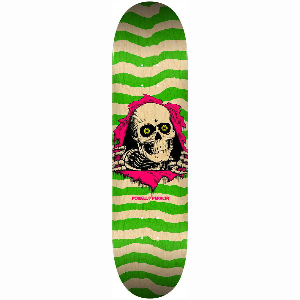 Powell Peralta Ripper #246 Skateboard Deck - Green 9.05''