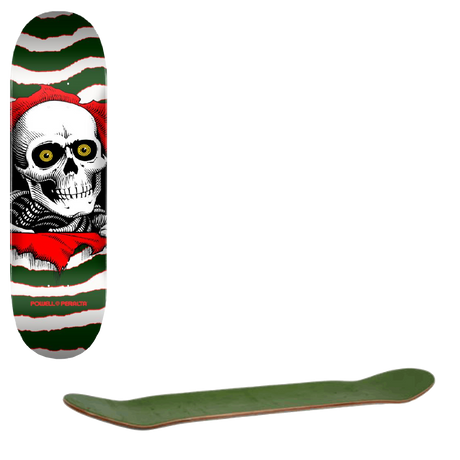 Powell Peralta Ripper One Off #239 Skateboard Deck - Green 7''
