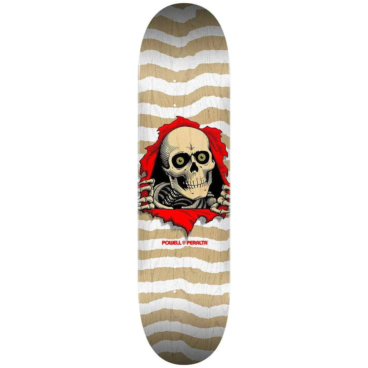 Powell Peralta Ripper #247 Skateboard Deck - White 8''