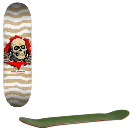 Powell Peralta Ripper #247 Skateboard Deck - White 8''
