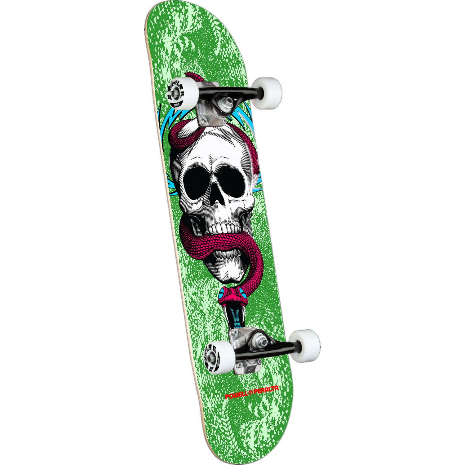 Powell Peralta Skull and Snake One Off #291 Complete Skateboard - Green 7.75''