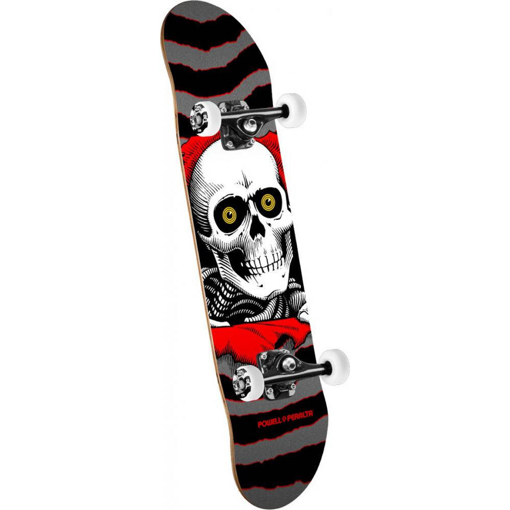 Powell Peralta One Off Ripper Complete Skateboard - Silver 7''