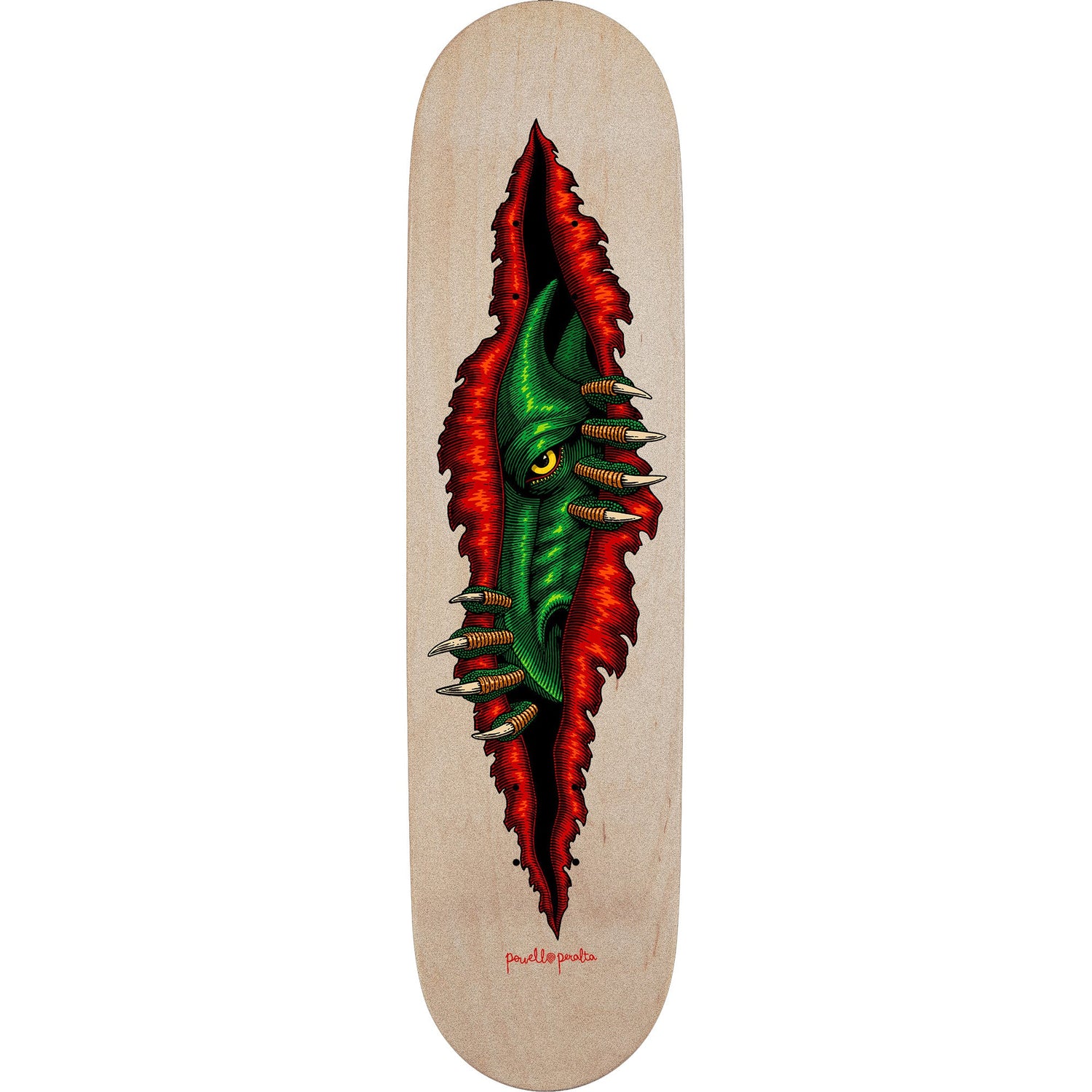 Powell Peralta Dragon Peeker Skateboard Grip Tape - Clear 10.5"