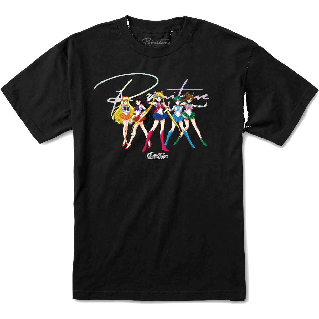 Primitive Sailor Moon T Shirt - Black MED
