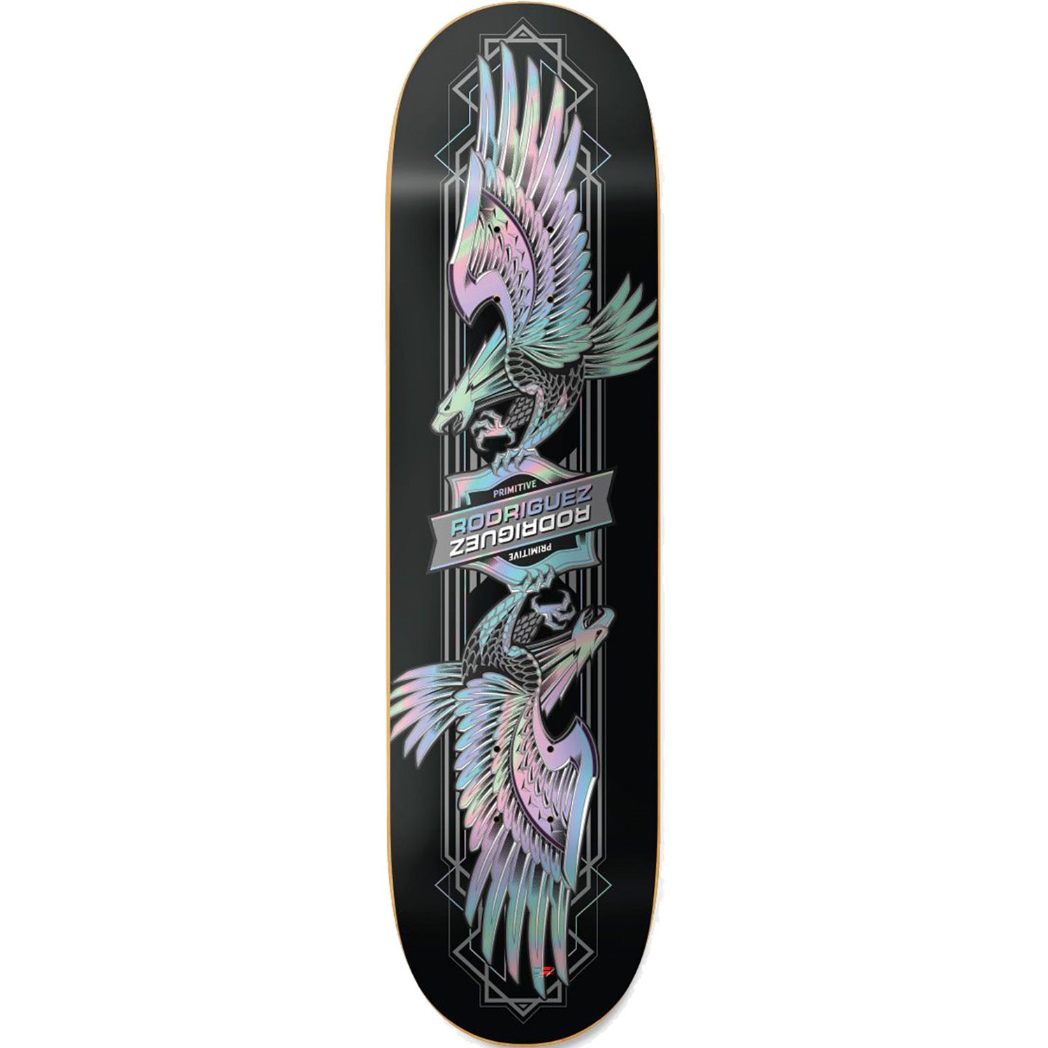 Primitive Twin Nose Eagle Skateboard Deck - Rodriguez 8.25"