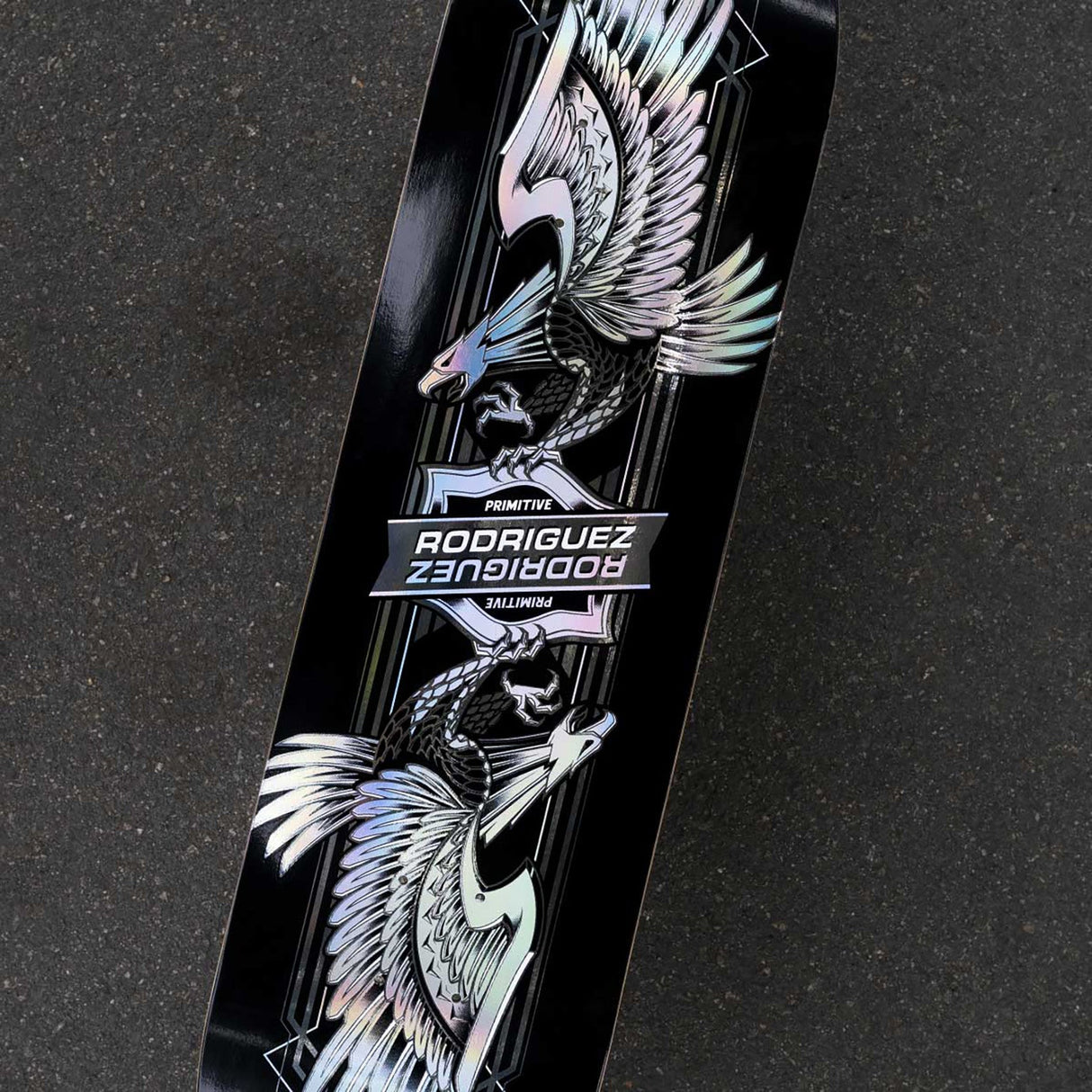 Primitive Twin Nose Eagle Skateboard Deck - Rodriguez 8.25"