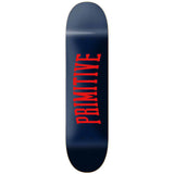 Primitive Collegiate Large Skateboard Deck 8''