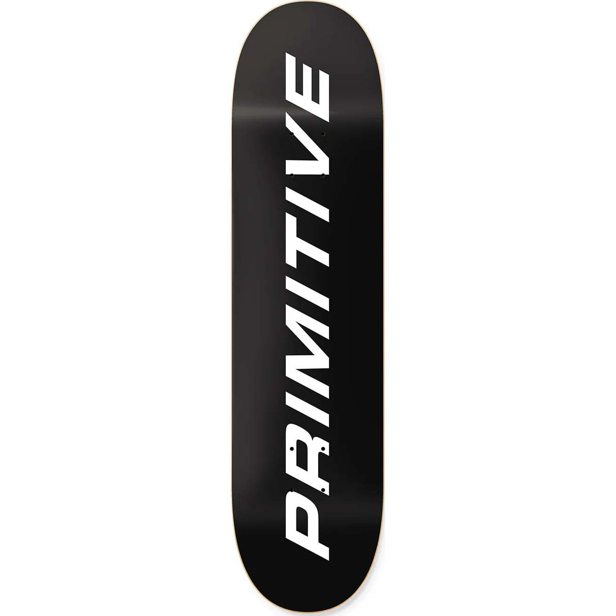 Primitive Euro Slant Cord Skateboard Deck - Black 8.25"