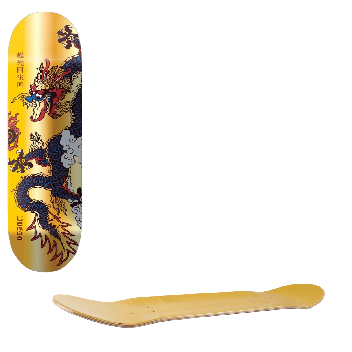 Primitive Legend Skateboard Deck - Lemos 8"