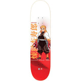 Primitive x Demon Slayer Skateboard Deck - Ribeiro Kyojuro 8.125"