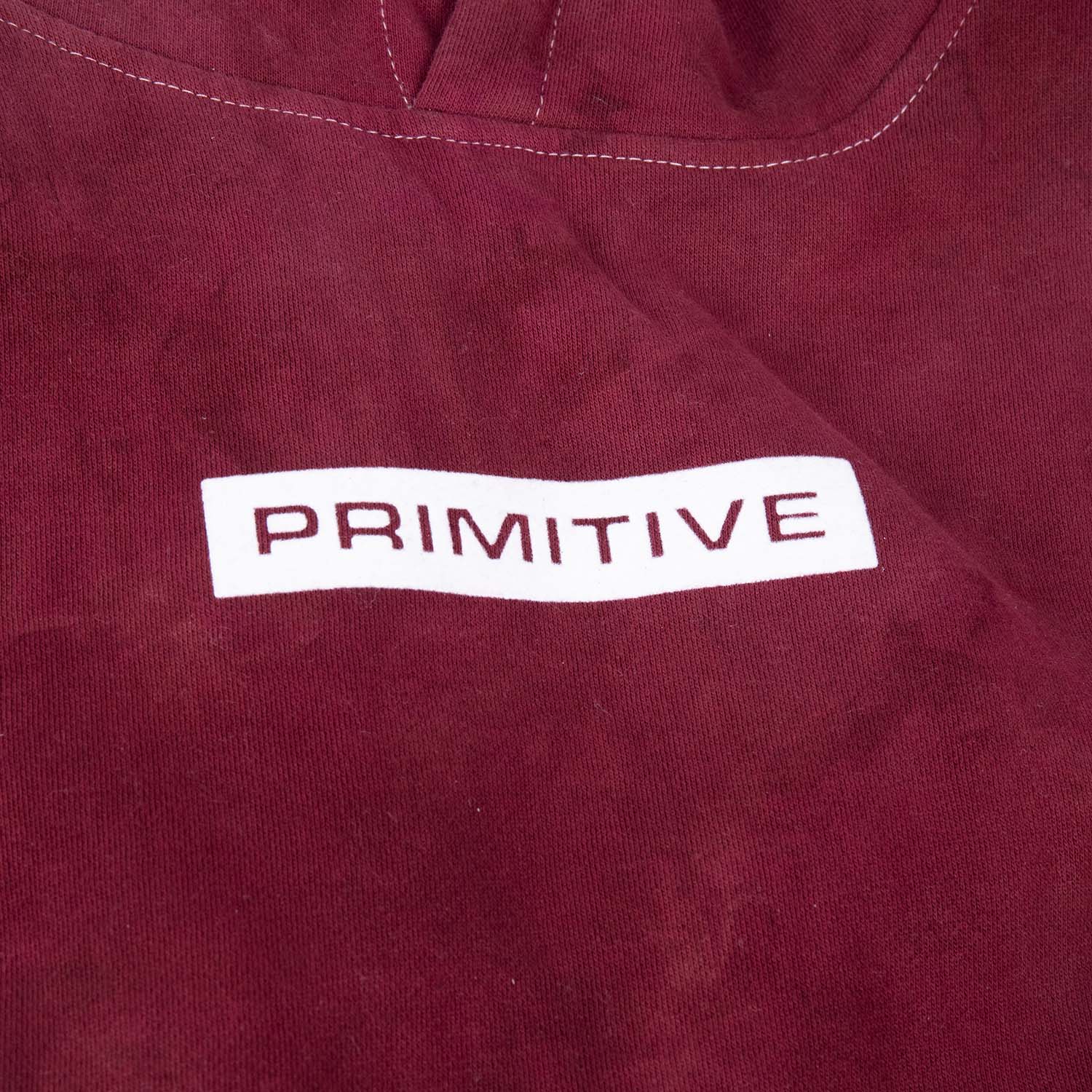 Primitive Boxed Washed Fleece Hoodie - Red