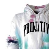 Primitive Collegiate Washed Fleece Hoodie - White/Green