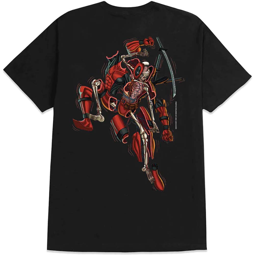 Primitive X Marvel Deadpool T Shirt - Black