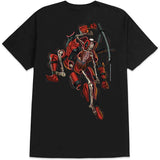 Primitive X Marvel Deadpool T Shirt - Black