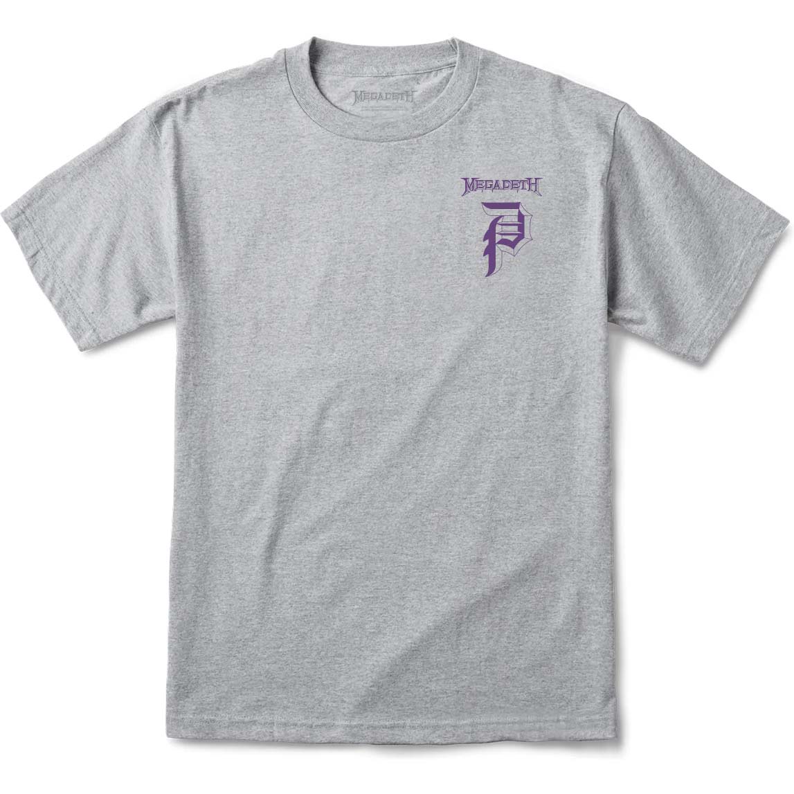 Primitive X Megadeth Hangar T Shirt - Athletic Heather